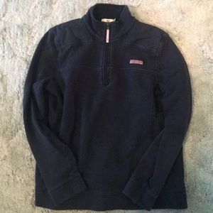 Navy blue shep shirt